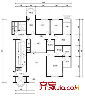 太原千禧学府苑户型图-齐家网小区库