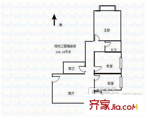軍官小區(qū) 戶型圖