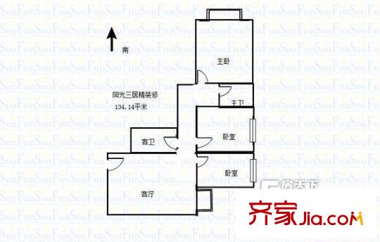 軍官小區(qū) 戶型圖