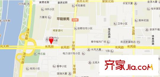 華德廣場交通圖太原  