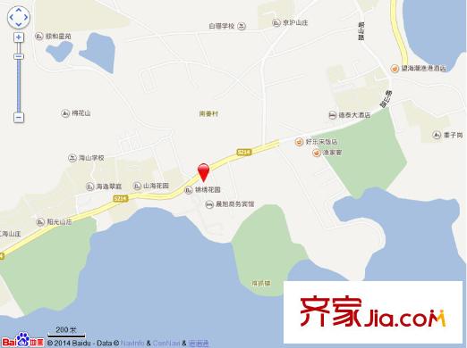 海信依云小鎮(zhèn)別墅交通圖
