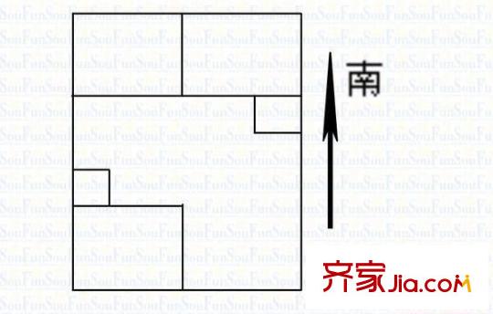 帝景華府 3室 戶型圖