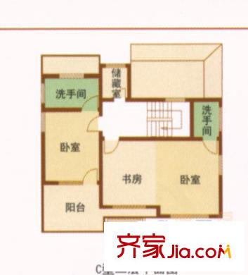 銀泰紫荊城別墅戶型圖銀泰紫荊城 戶型圖 3室2衛(wèi)