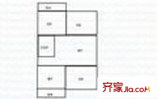 歡樂林棲 3室 戶型圖