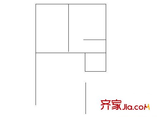 金地苑 2室 戶型圖