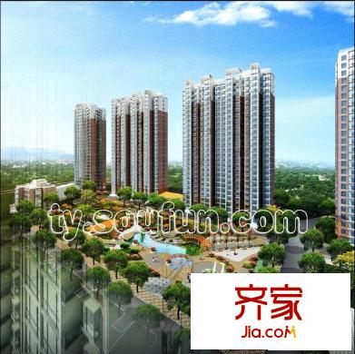 鑫福華園外景圖半鳥瞰