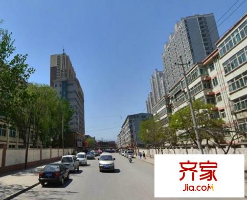 省警校住宅小區(qū)外景圖太原  