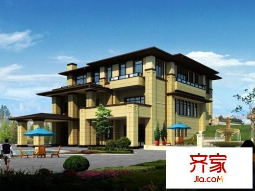 優(yōu)山美墅別墅外景圖優(yōu)山美墅 