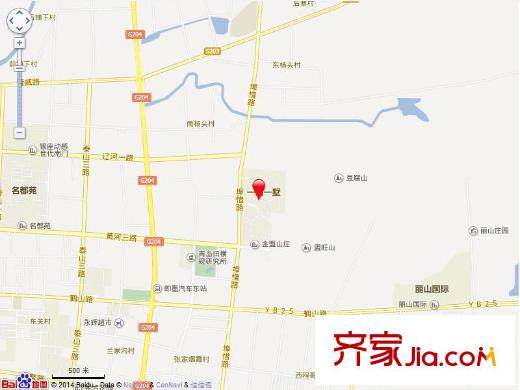 一山一墅交通圖