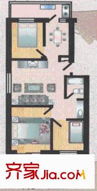 太原 石林苑 戶型圖