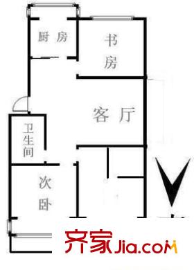 水龍盛大廈 3室 戶(hù)型圖