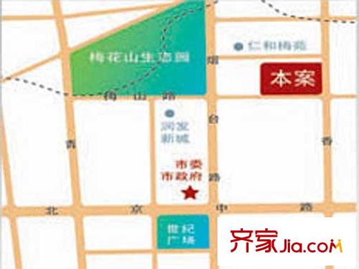 盛泰林語家園交通圖2