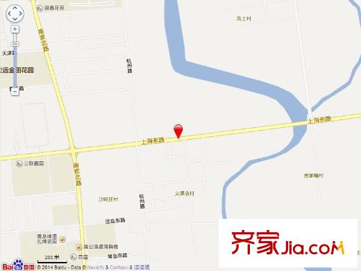 水岸花園交通圖