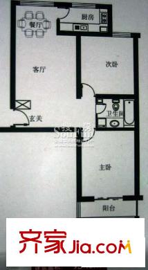 五龍花園戶型圖樣板間 
