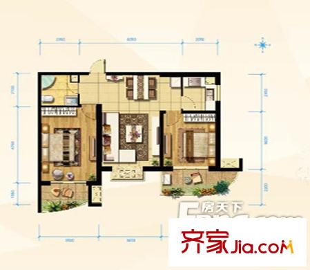太原 綠地世紀(jì)城 戶(hù)型圖