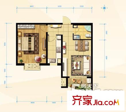 太原 綠地世紀(jì)城 戶(hù)型圖