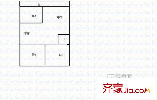 太原 山西建筑職業(yè)技術(shù)學(xué)院宿舍 戶型圖