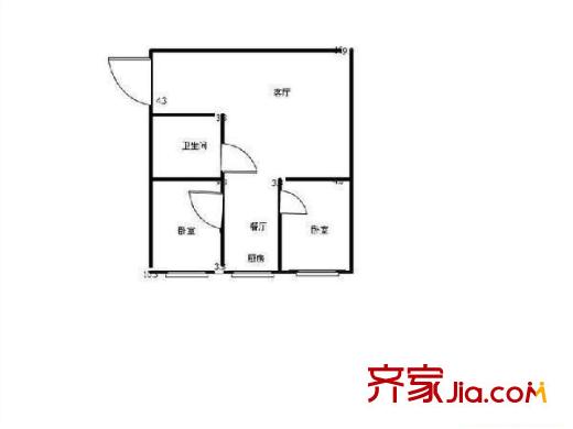 太原 辰憬家園 戶型圖