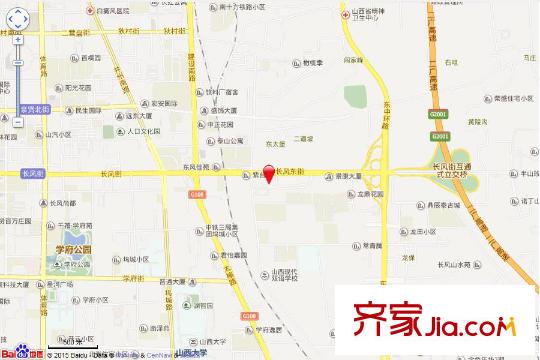 寶佳萬科紫臺交通圖電子地圖