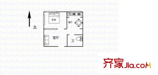 新源小區(qū) 0室 戶型圖