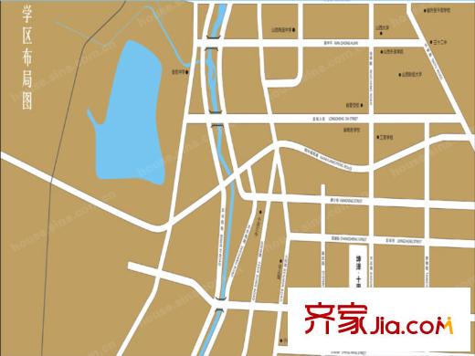 坤澤十里城區(qū)位圖