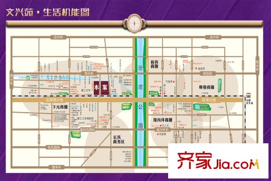 太原文興苑小區(qū)區(qū)位圖