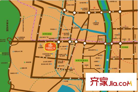 長風(fēng)世紀(jì)廣場交通圖