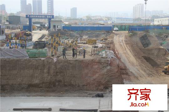 潤景?園著工地實景（2015-10-13）