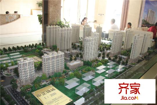 中正?錦城沙盤實(shí)景（2015-9-7）