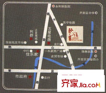 龍福家園交通圖
