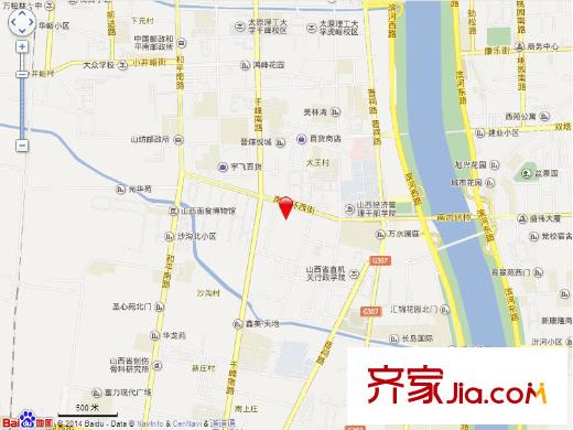 中國(guó)鐵建?太原國(guó)際城電子地圖