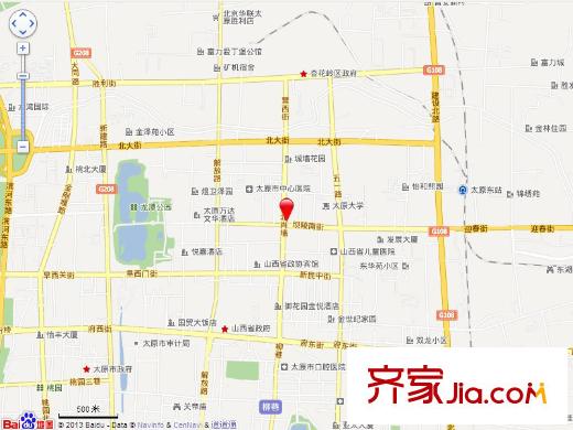 盛世華庭B6交通圖