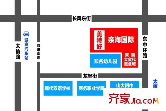 親海國際區(qū)位圖