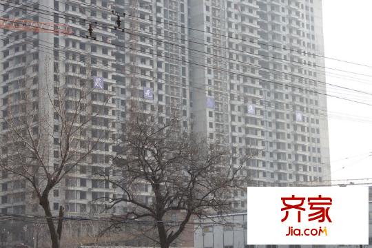 金色米蘭回遷樓實(shí)景（2013.1.5）