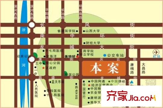 城南都市嘉園交通圖