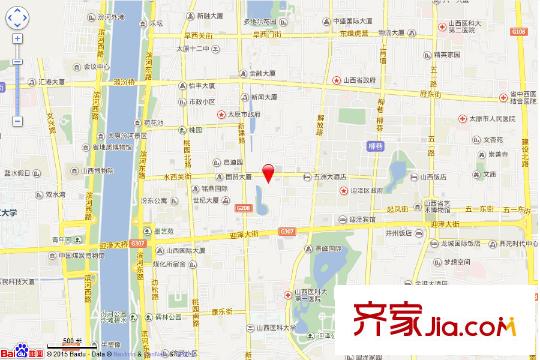 香榭麗庭交通圖