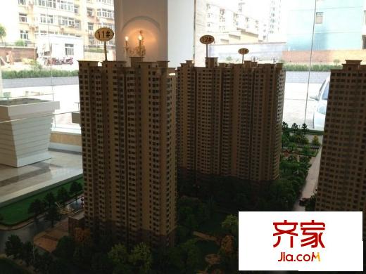 太原禮頓山售樓處沙盤圖（2013.6.14 ）