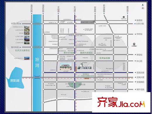 華天置地區(qū)位圖