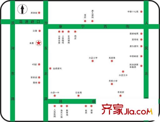 浦東領秀交通圖