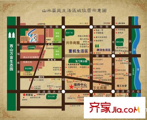 易居?山水豪庭項(xiàng)目交通圖
