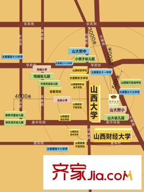 學府逸居交通圖