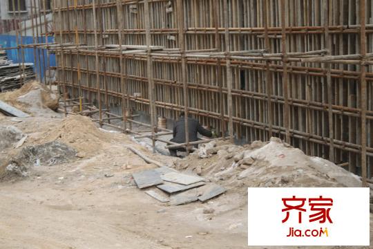 悅?cè)R山施工現(xiàn)場(chǎng)（2012.12.31）
