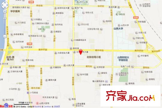 華泰國(guó)際商務(wù)公寓電子地圖