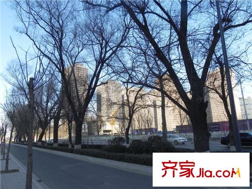 麗澤花苑周邊向東50米道路