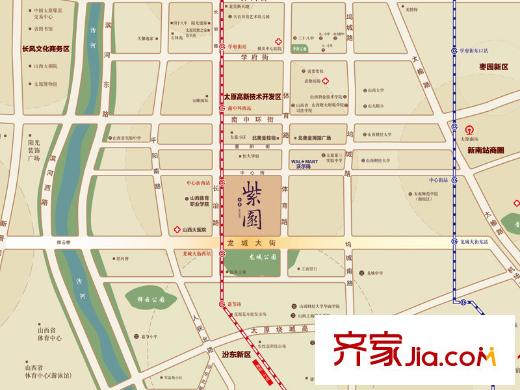 和泰?紫園區(qū)位圖