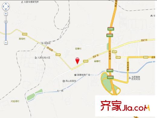 迎西城?建安佳園交通圖