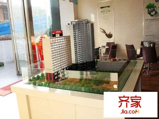 青城國際公寓沙盤實景（2012-11-18）
