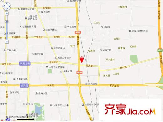 青城國際公寓電子地圖
