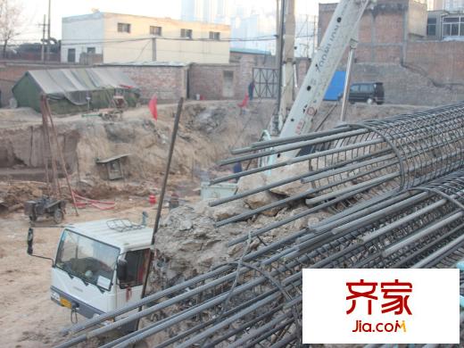 東方錦繡城施工現(xiàn)場（2013.1.16）