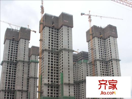 太原茂業(yè)天地工地實景(2012-11-10)